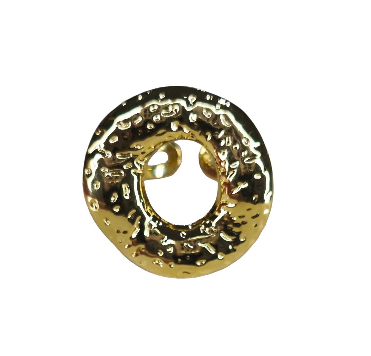ANILLO CIRCULAR DORADO