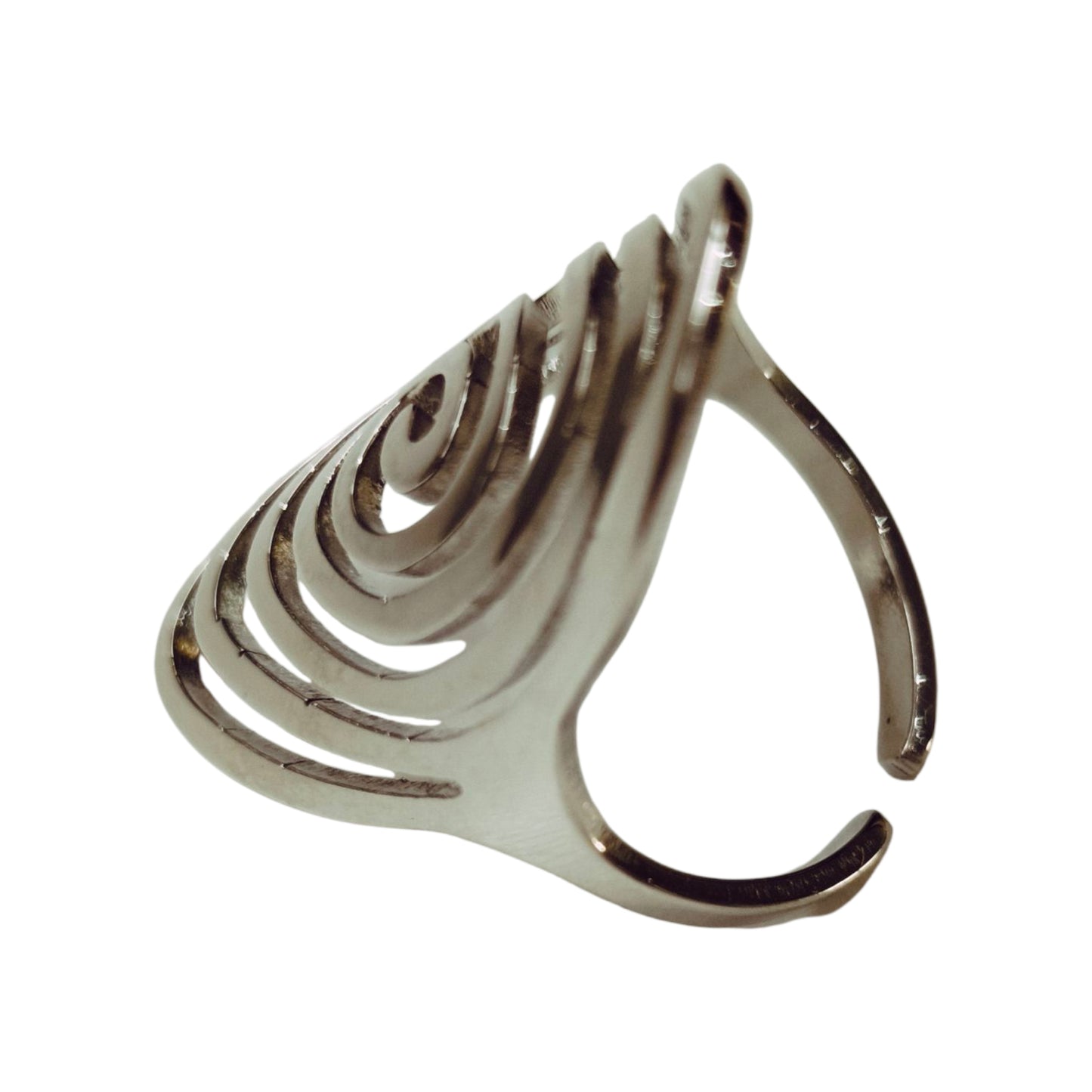 ANILLO ESPIRAL SILVER