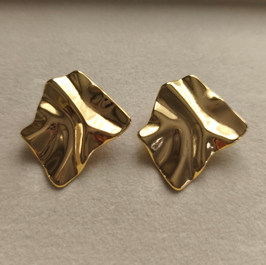 PENDIENTES  GALA ACERO GOLD