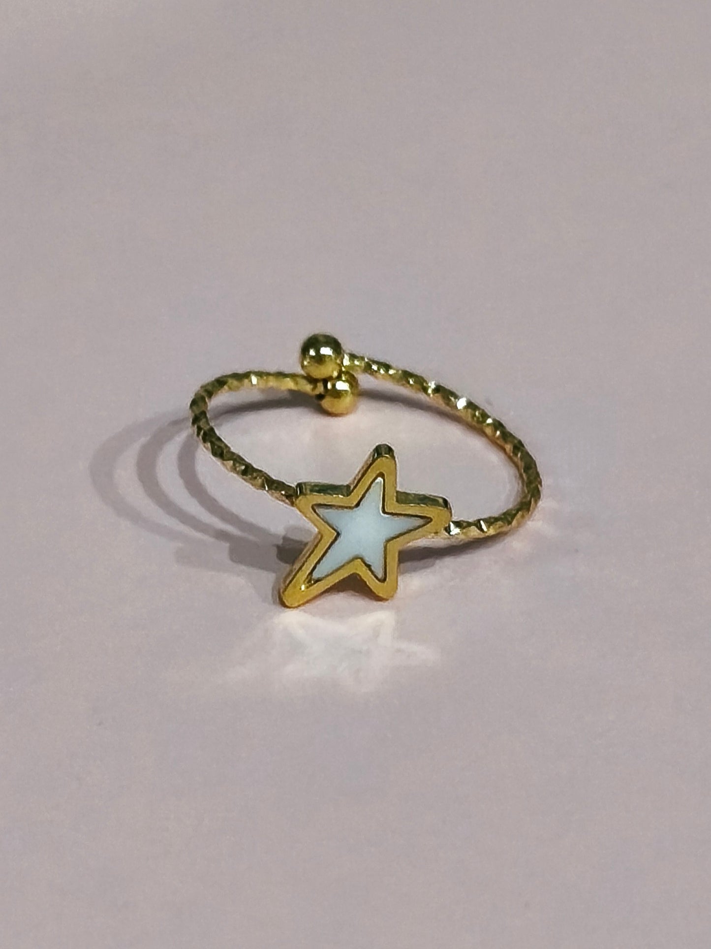 ANILLO GOLDEN STAR