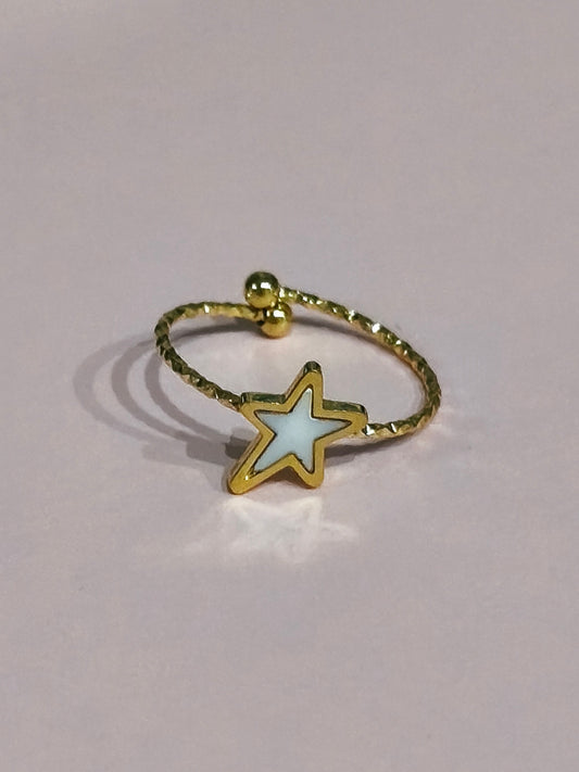 ANILLO GOLDEN STAR