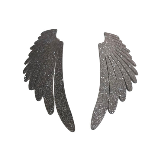 PENDIENTES ALAS SILVER