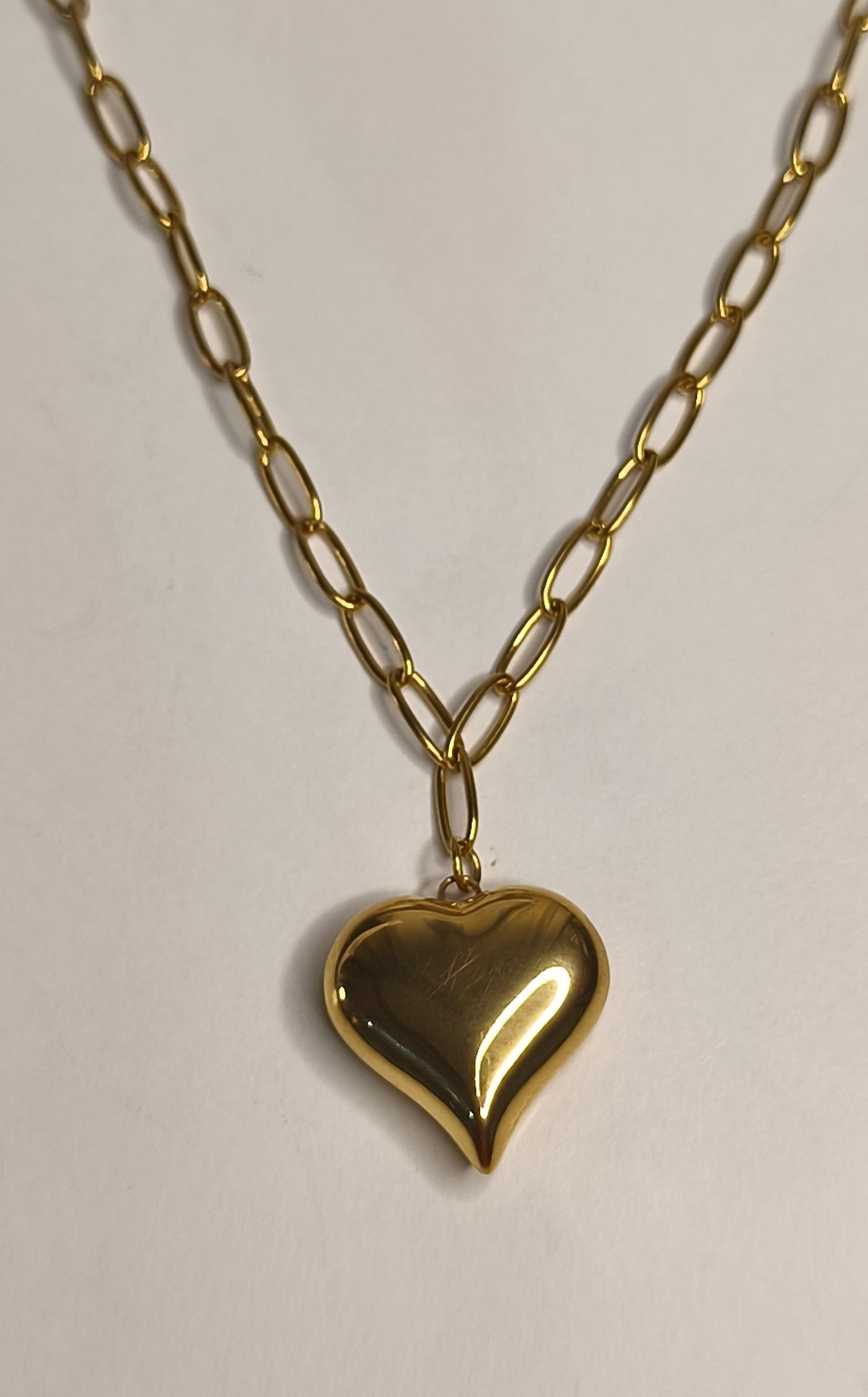 COLLAR CORAZÓN STEEL